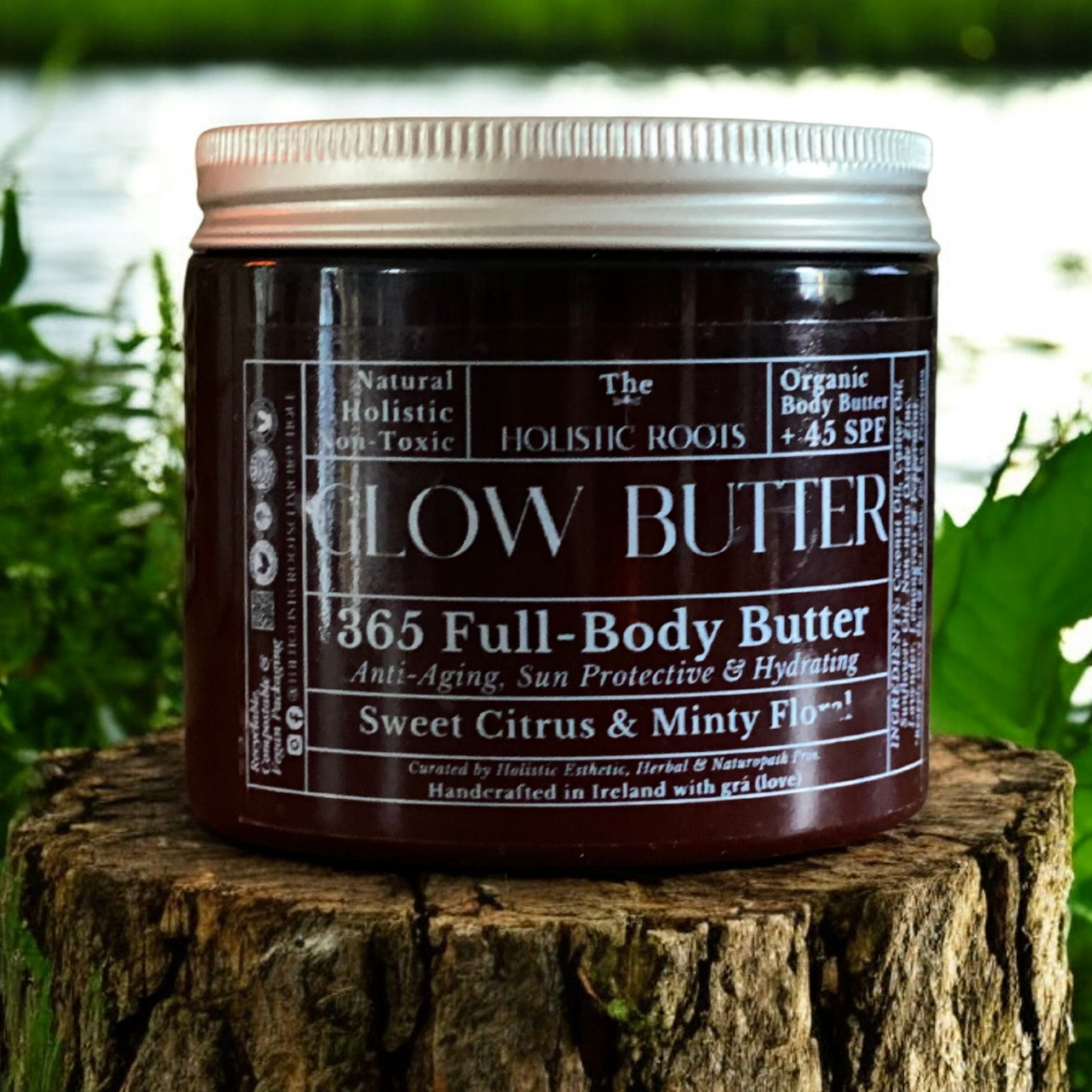 GLOW BUTTER 365 Body Butter + 45 SPF - Holistic - Organic - All Natural