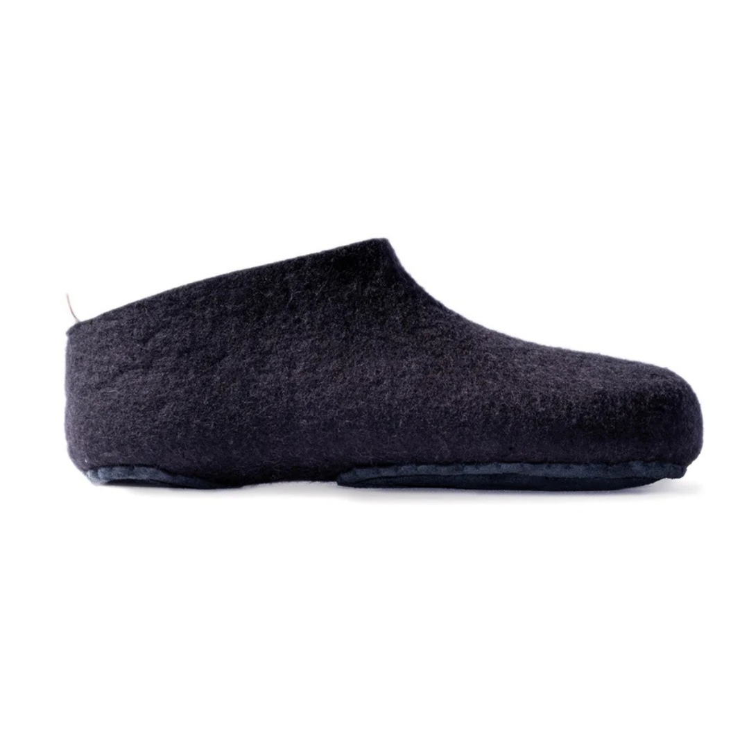 100% Wool Felt Unisex Slippers