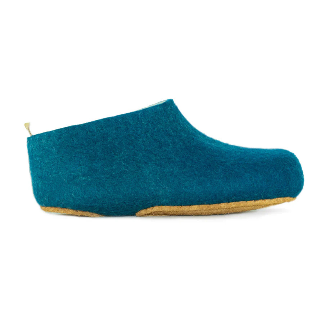 100% Wool Felt Unisex Slippers