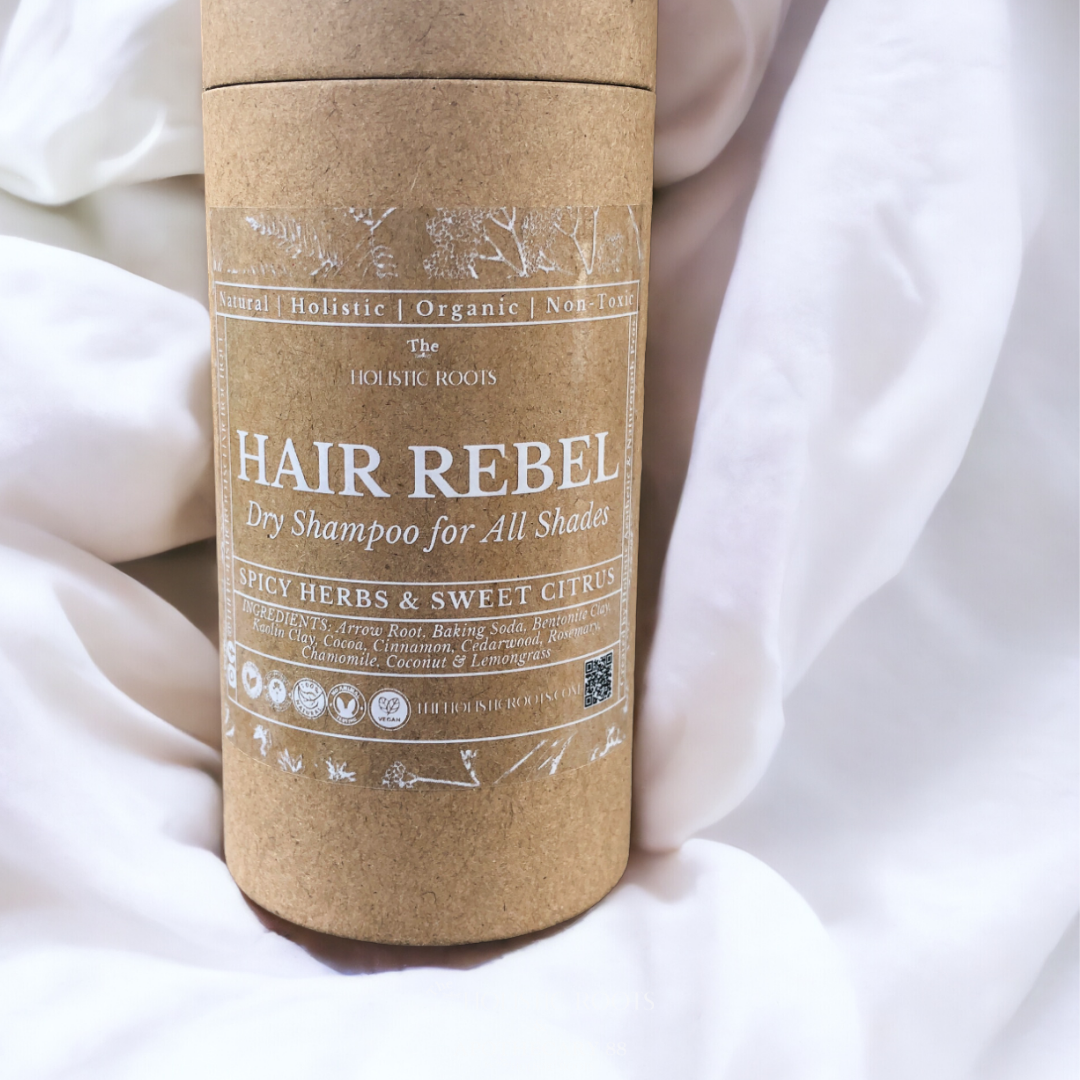 HAIR REBEL - Dry Shampoo - Holistic - Organic - All Natural -Non-Toxic