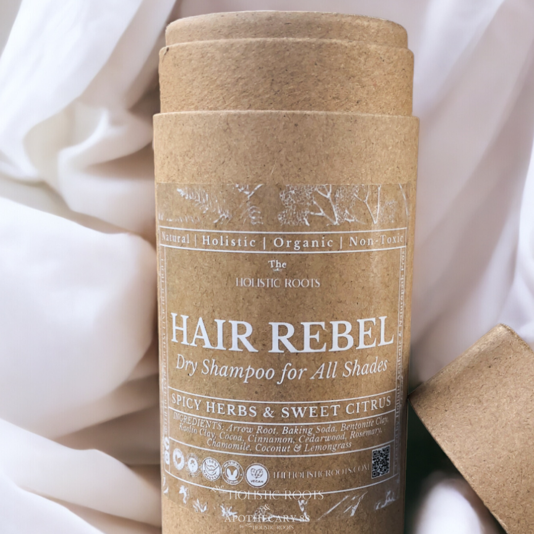 HAIR REBEL - Dry Shampoo - Holistic - Organic - All Natural -Non-Toxic