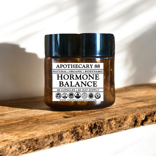 HORMONE BALANCE - Herbal Food Supplements - 30-Day Supply - All Natural - Organic - Biodynamic