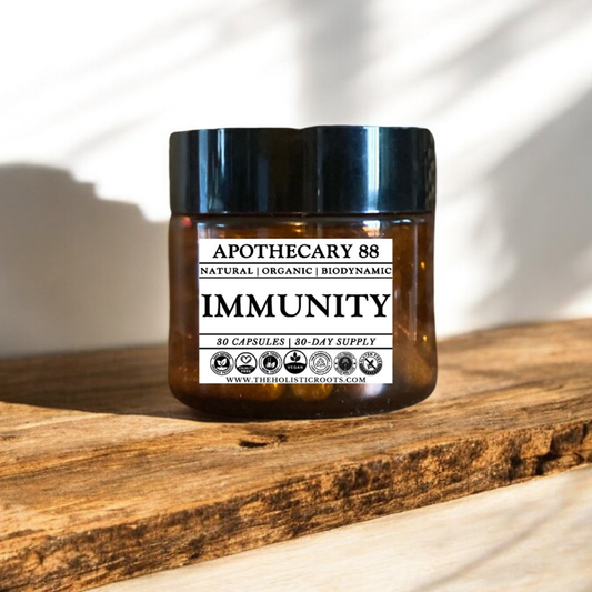 IMMUNITY - Herbal Supplements - 30-Day Supply - All Natural - Organic - Biodynamic