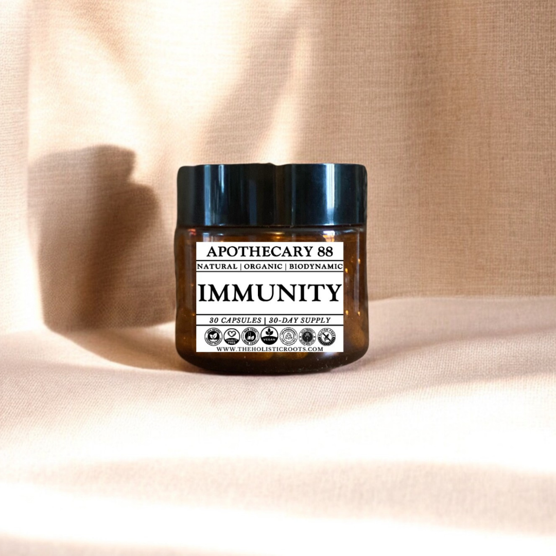 IMMUNITY - Herbal Supplements - 30-Day Supply - All Natural - Organic - Biodynamic