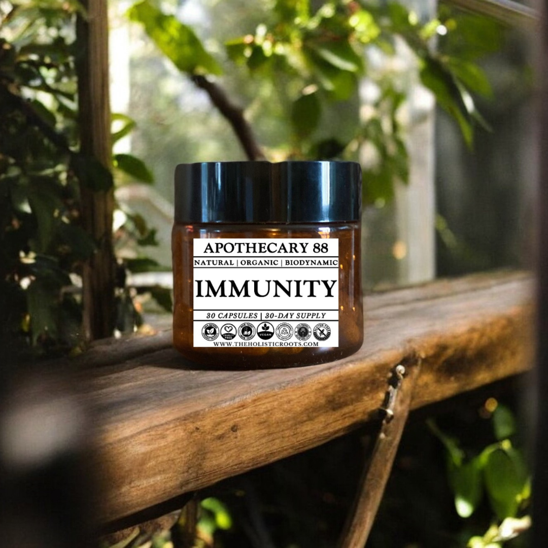 IMMUNITY - Herbal Supplements - 30-Day Supply - All Natural - Organic - Biodynamic