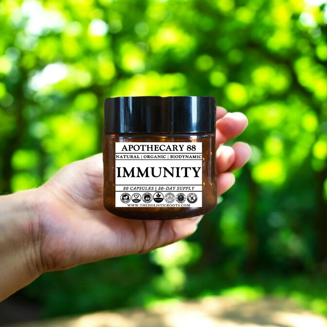 IMMUNITY - Herbal Supplements - 30-Day Supply - All Natural - Organic - Biodynamic