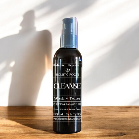 CLEANSE Face Wash + Toner - Holistic - Organic - All Natural