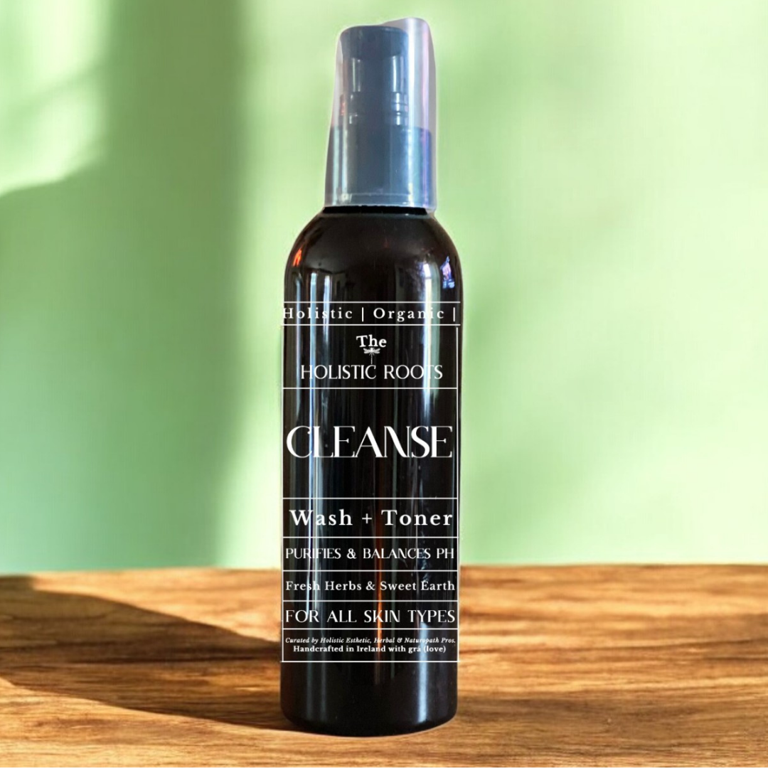 CLEANSE Face Wash + Toner - Holistic - Organic - All Natural