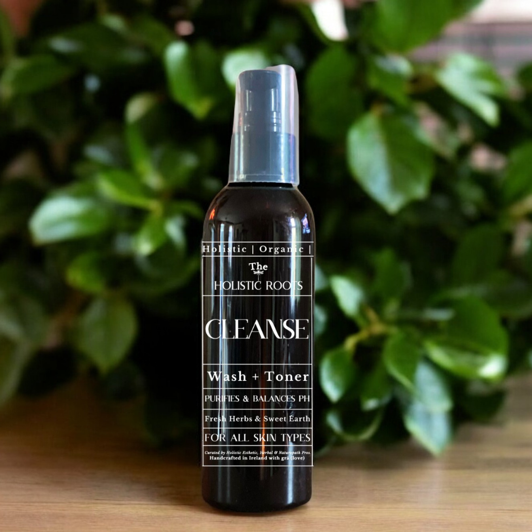 CLEANSE Face Wash + Toner - Holistic - Organic - All Natural