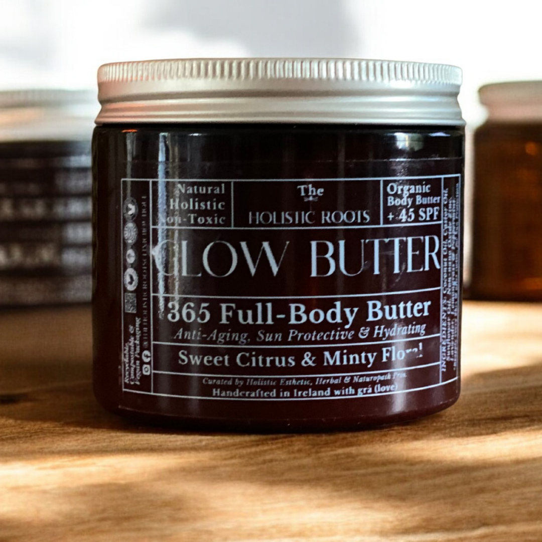 GLOW BUTTER 365 Body Butter + 45 SPF - Holistic - Organic - All Natural