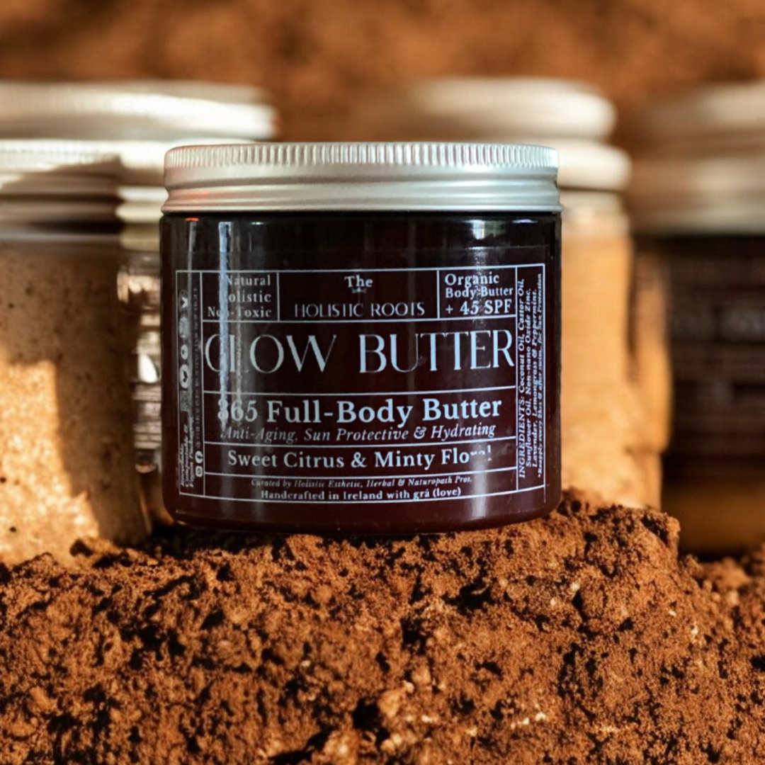 GLOW BUTTER 365 Body Butter + 45 SPF - Holistic - Organic - All Natural