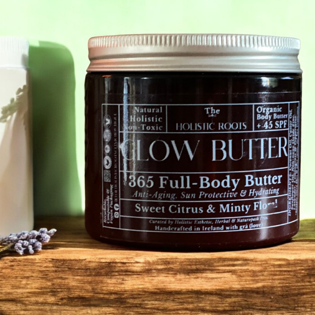 GLOW BUTTER 365 Body Butter + 45 SPF - Holistic - Organic - All Natural