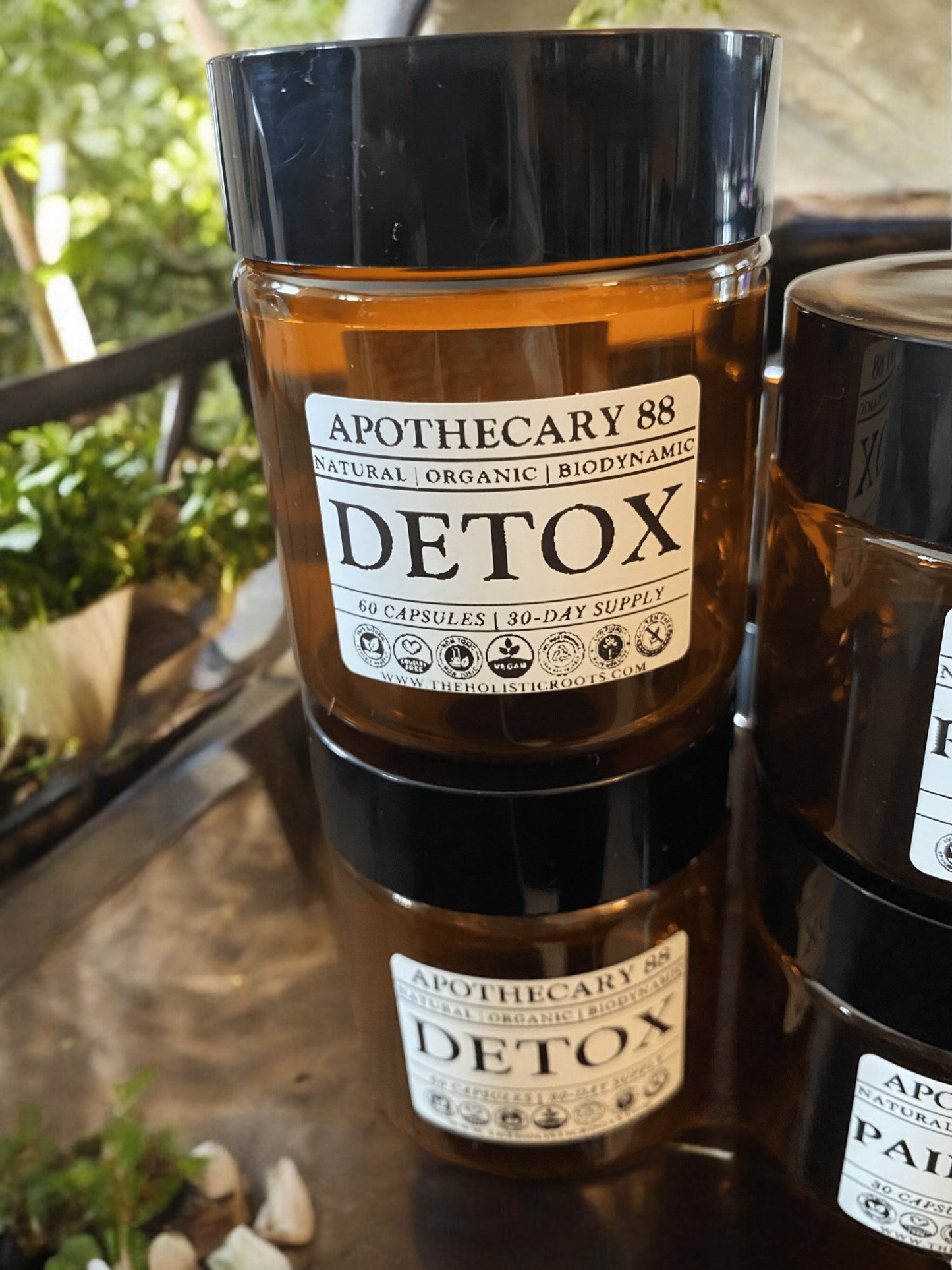 DETOX - Herbal Supplements - 30-Day Supply - All Natural - Organic - Biodynamic