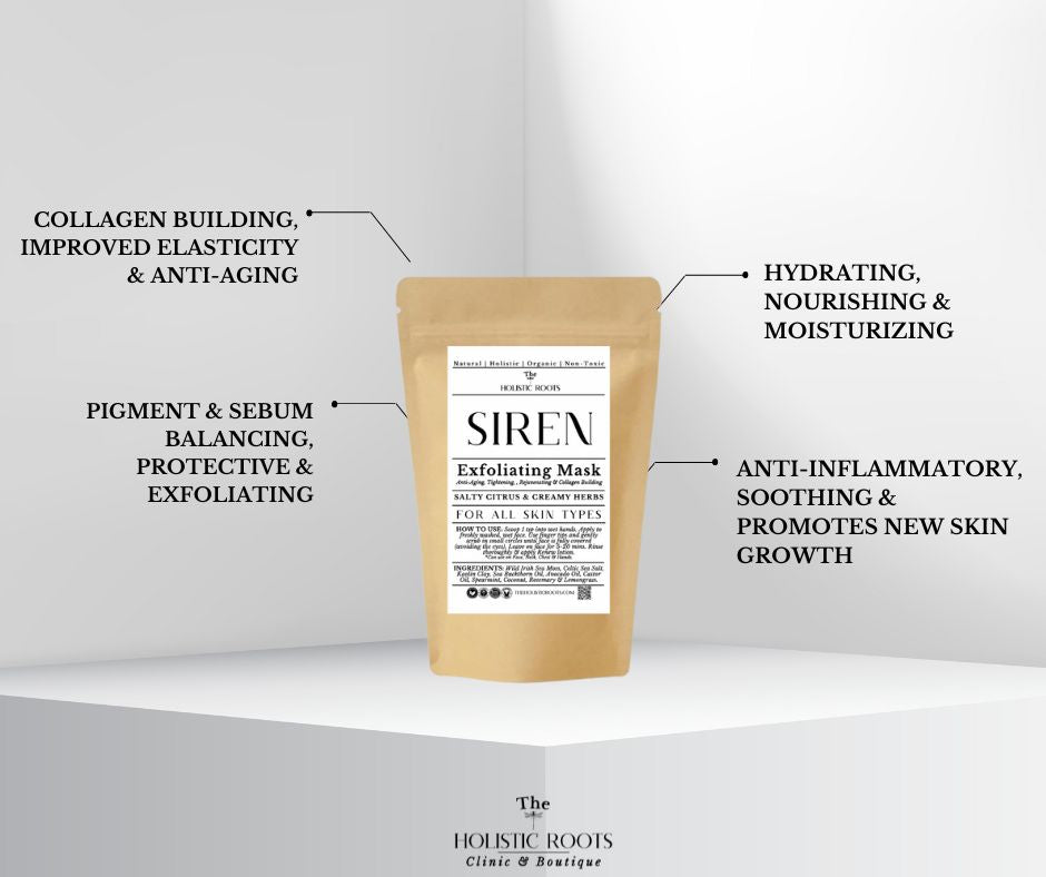 SIREN Exfoliating Mask - Holistic, Organic & All-Natural